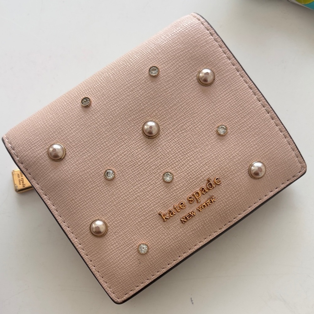 Embellished Kate Spade Blush Wallet